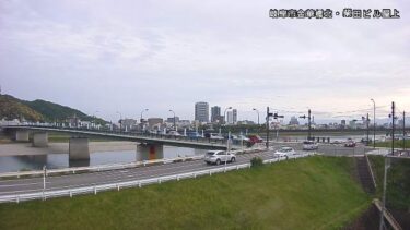 長良川 金華橋北交差点のライブカメラ|岐阜県岐阜市のサムネイル