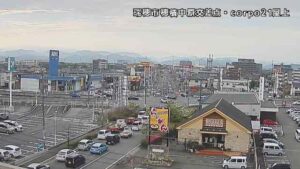 岐阜県瑞穂市 国道21号 穂積中原交差点のライブカメラ