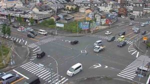 岐阜県岐阜市 国道256号 福光交差点のライブカメラ