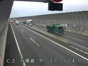 埼玉県三郷市 東京外環自動車道 三郷南インターチェンジのライブカメラ