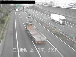 神奈川県厚木市 東名高速道路 伊勢原ジャンクションのライブカメラ