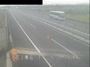 愛知県豊橋市 東名高速道路 豊川インターチェンジのライブカメラ