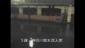 東京都杉並区 神田川 神田川取水施設のライブカメラ