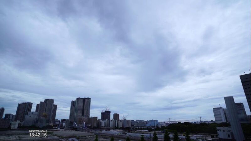 レインボーブリッジ・築地市場跡地・築地大橋のライブカメラ|東京都千代田区のサムネイル