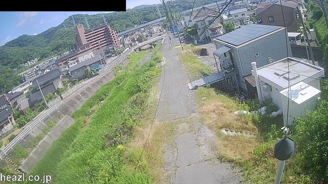 畑賀川 砂走橋付近のライブカメラ|広島県海田町のサムネイル