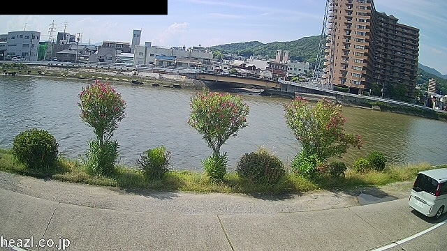 東唐谷川 花都川河口付近のライブカメラ|広島県海田町のサムネイル