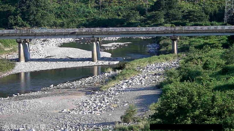 板取川 洞戸橋のライブカメラ|岐阜県関市のサムネイル