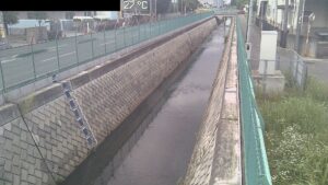 埼玉県ふじみ野市 川越江川 開水路区間のライブカメラ