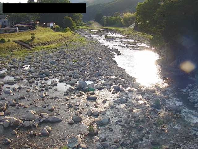 黒川 黒川のライブカメラ|岐阜県白川町のサムネイル