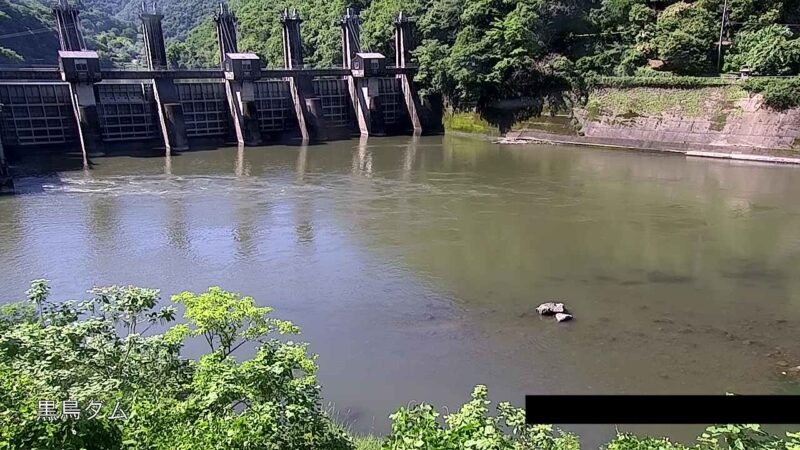 成羽川 黒鳥ダムのライブカメラ|岡山県高梁市のサムネイル