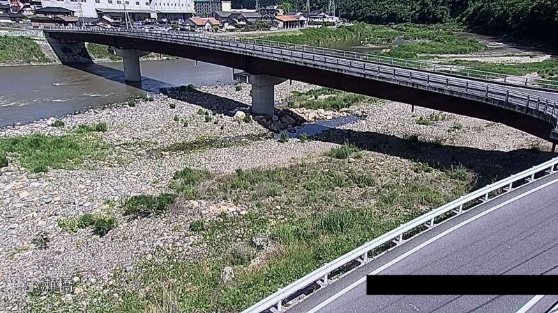 成羽川 小瀬橋のライブカメラ|岡山県高梁市のサムネイル