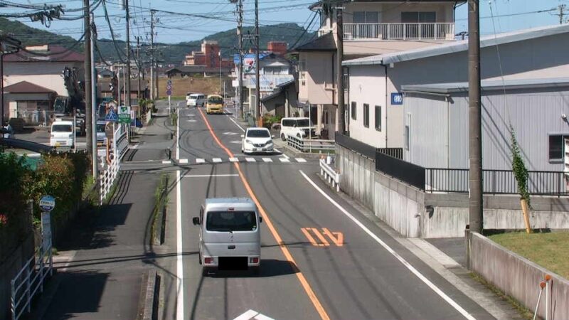 大分県道37号 下久部付近のライブカメラ|大分県佐伯市のサムネイル