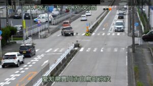 愛知県豊川市 国道1号 京次交差点西のライブカメラ