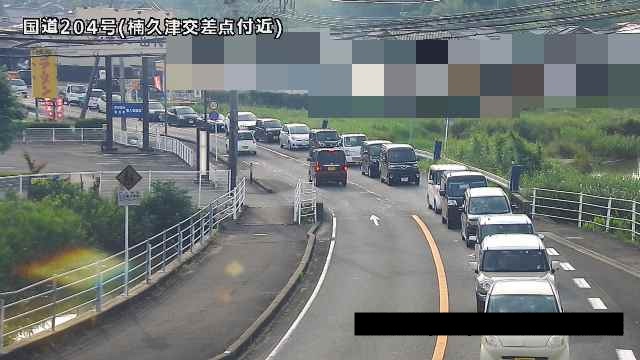 国道204号 楠久津交差点付近のライブカメラ|佐賀県伊万里市のサムネイル