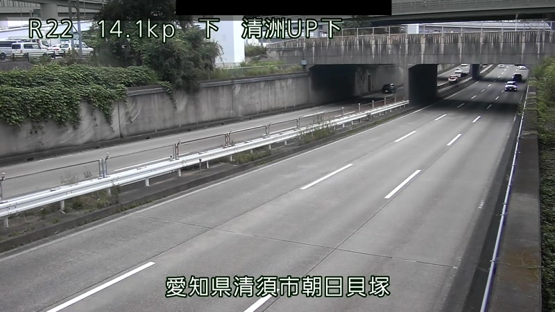 国道22号 清洲アンダーパス下のライブカメラ|愛知県清須市のサムネイル