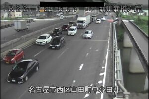 愛知県名古屋市 国道22号 新川新橋左岸のライブカメラ