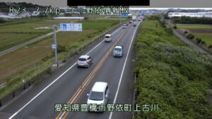 愛知県豊橋市 国道23号 野依情報板のライブカメラ