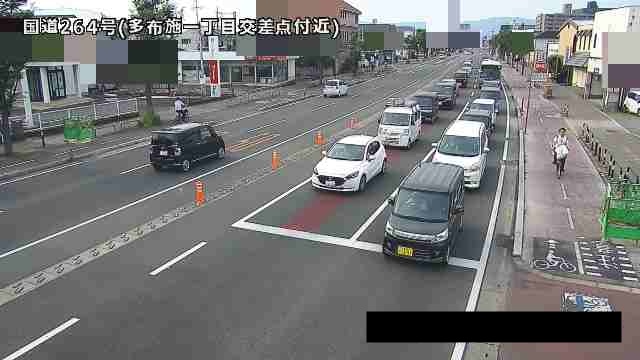 国道264号 多布施一丁目交差点付近のライブカメラ|佐賀県佐賀市のサムネイル