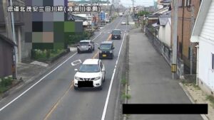 佐賀県みやき町 佐賀県道22号 通瀬川東側のライブカメラ