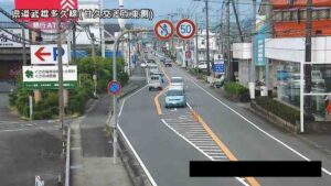 佐賀県武雄市 佐賀県道24号 甘久交差点東側のライブカメラ