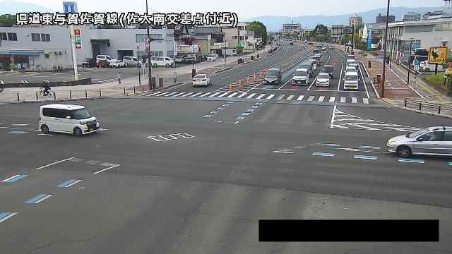 佐賀県道260号 佐大南交差点付近のライブカメラ|佐賀県佐賀市のサムネイル