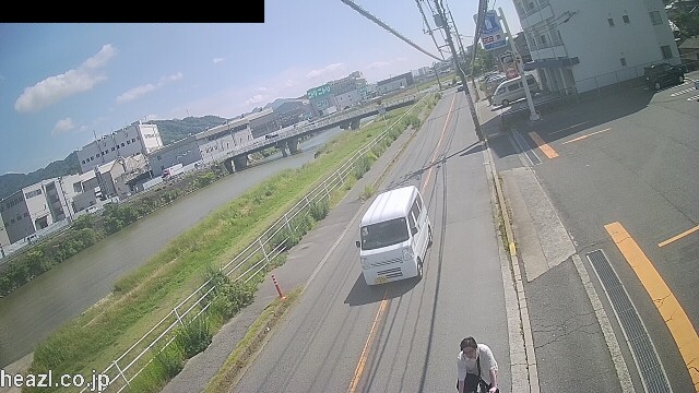 瀬野川 畝橋付近のライブカメラ|広島県海田町のサムネイル