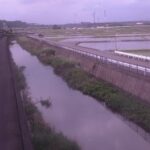 山際川 小平橋上流のライブカメラ|神奈川県厚木市のサムネイル