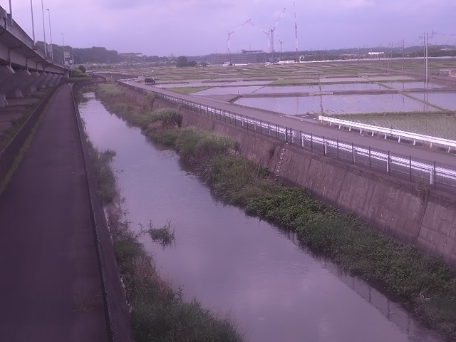 山際川 小平橋上流のライブカメラ|神奈川県厚木市のサムネイル