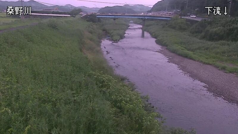 桑野川 阿南市桑野町管増のライブカメラ|徳島県阿南市のサムネイル