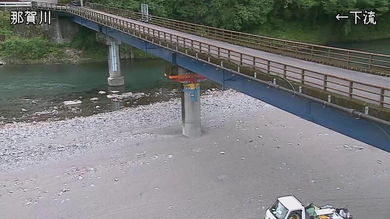 那賀川 那賀町木頭出原のライブカメラ|徳島県那賀町のサムネイル