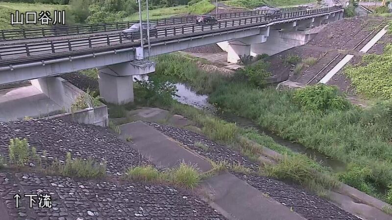 山口谷川 東みよし町中庄のライブカメラ|徳島県東みよし町のサムネイル