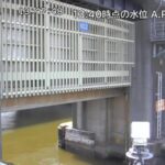 豊洲運河 佃水門・水門全景のライブカメラ|東京都中央区のサムネイル