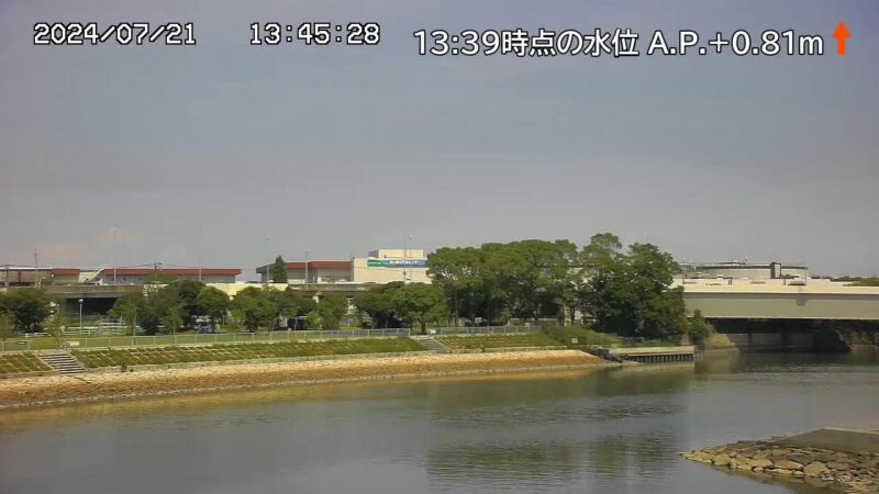 京浜運河 旧呑川水門・全景のライブカメラ|東京都大田区のサムネイル