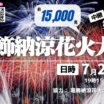 ウェザーニュースより葛飾納涼花火大会のライブカメラ|東京都葛飾区のサムネイル