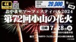 ウェザーニュースより小山の花火のライブカメラ|栃木県小山市のサムネイル