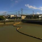 花宗川 明治橋のライブカメラ|福岡県大川市のサムネイル