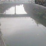 平作川 根岸歩道橋のライブカメラ|神奈川県横須賀市のサムネイル