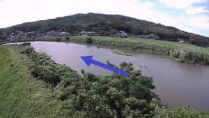 山口県長門市 掛淵川 芝崎のライブカメラ
