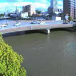 御笠川 東大橋のライブカメラ|福岡県福岡市のサムネイル