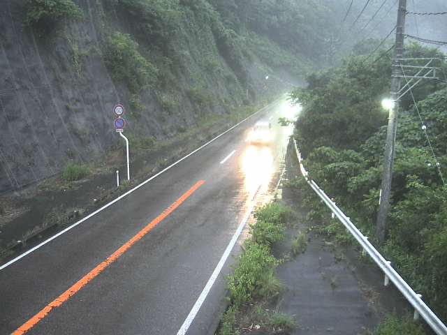 国道187号 柿木のライブカメラ|島根県吉賀町のサムネイル