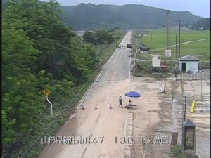 山形県新庄市 国道47号 蔵岡のライブカメラ