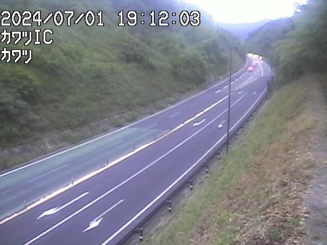 国道485号 川津インターチェンジのライブカメラ|島根県松江市のサムネイル
