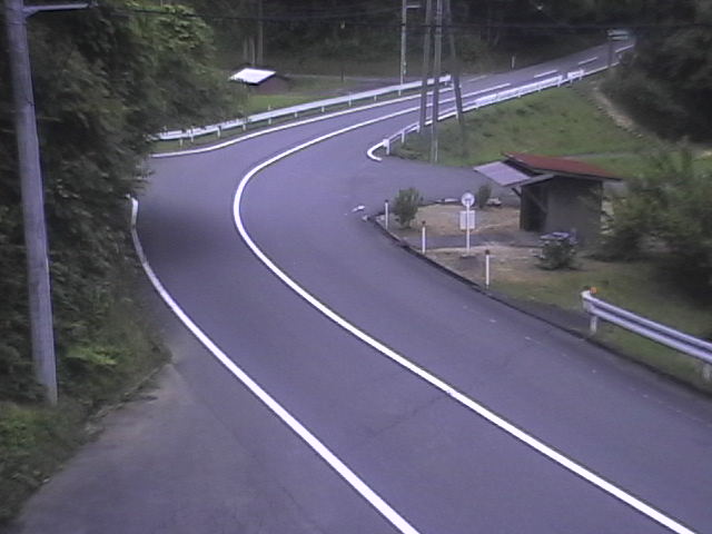 島根県道32号 南佐木のライブカメラ|島根県川本町のサムネイル