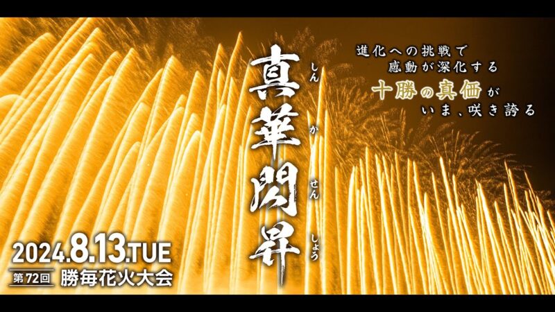 勝毎花火大会のライブカメラ|北海道帯広市のサムネイル