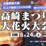 ウェザニュースより高崎まつり大花火大会のライブカメラ|群馬県高崎市のサムネイル