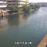 浜田川 浜田大橋のライブカメラ|島根県浜田市のサムネイル