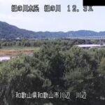 紀の川 川辺のライブカメラ|和歌山県和歌山市のサムネイル