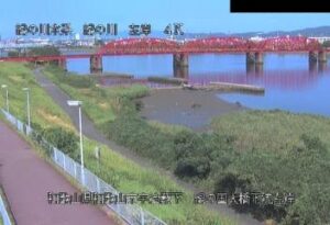 和歌山県和歌山市 紀の川 紀の国大橋下流左岸のライブカメラ