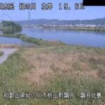 紀の川 調月北島のライブカメラ|和歌山県紀の川市のサムネイル