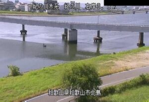 和歌山県和歌山市 紀の川 和歌山市北島のライブカメラ
